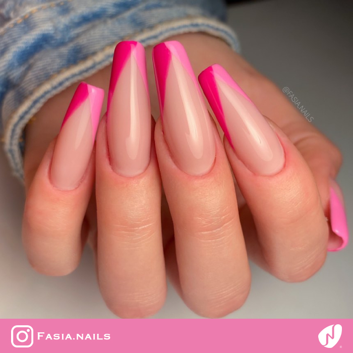 V-shaped Coffin Nails