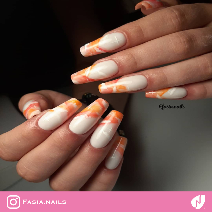 Orange Shades Watercolor Tips