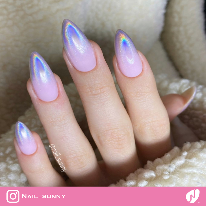 Gradient Aurora Nails