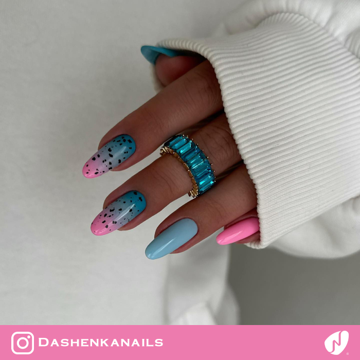 Ombre Eggshell Nail Art