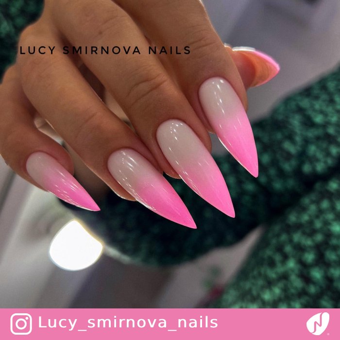 Lollipop Inspired Airbrushed Nails