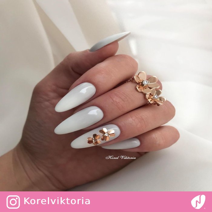 Gold Flowers for Wedding