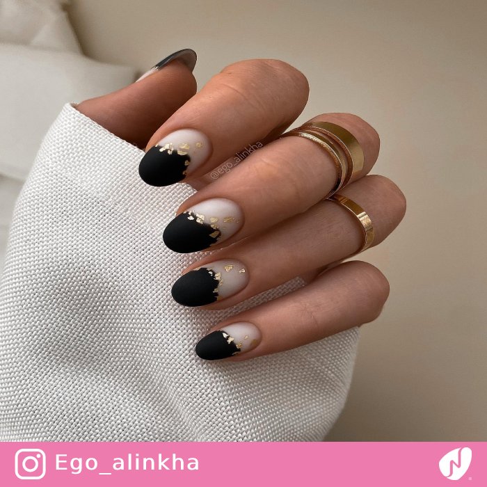 Black Matte Nail Tips