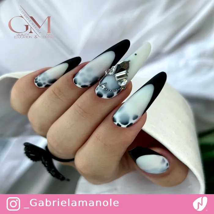 Cow Print Reverse Ombre