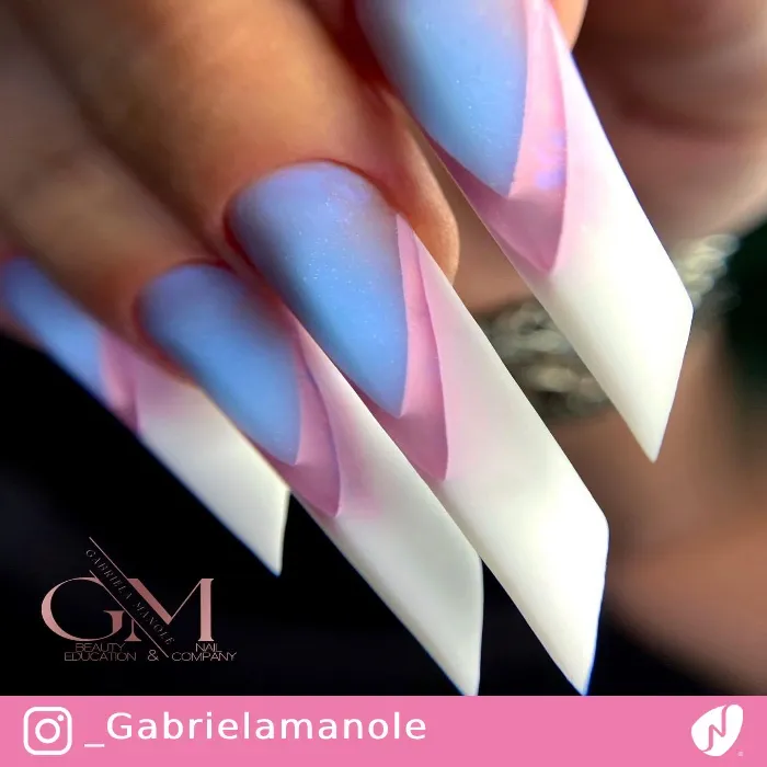 Bright and 3D Edge Nails