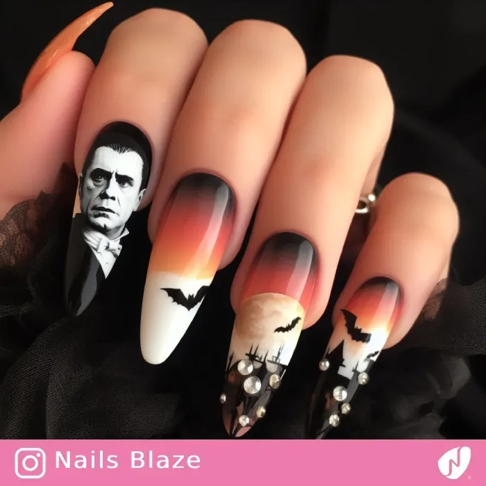 Dracula Nails | Halloween - NB466