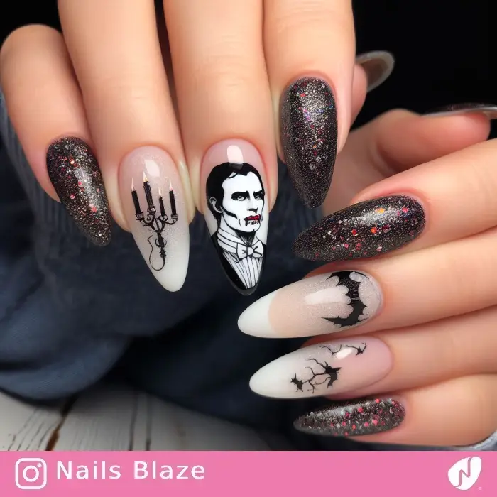 Dracula Nails | Halloween - NB586