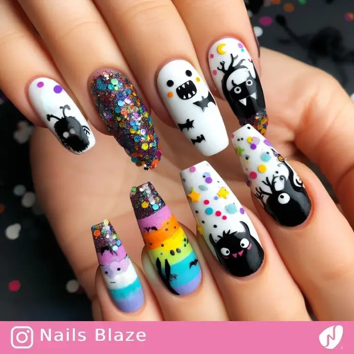 Monster Nails | Halloween - NB688