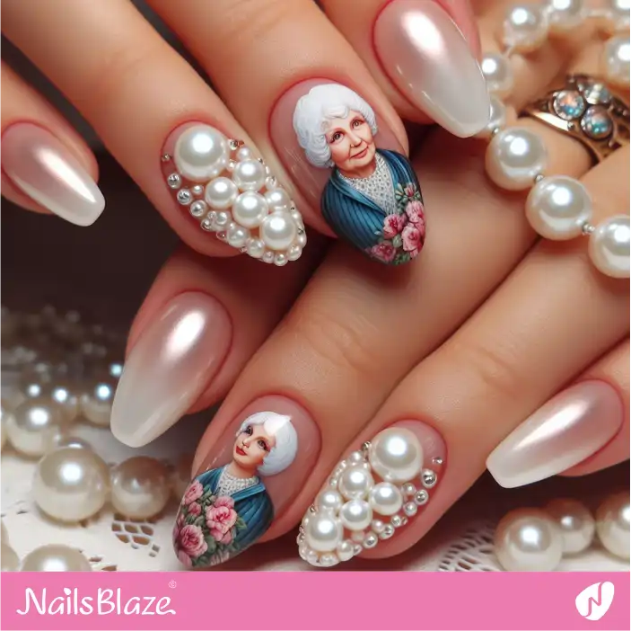 Mother in Law Ombre Nail Design| Wedding-NB-D-344