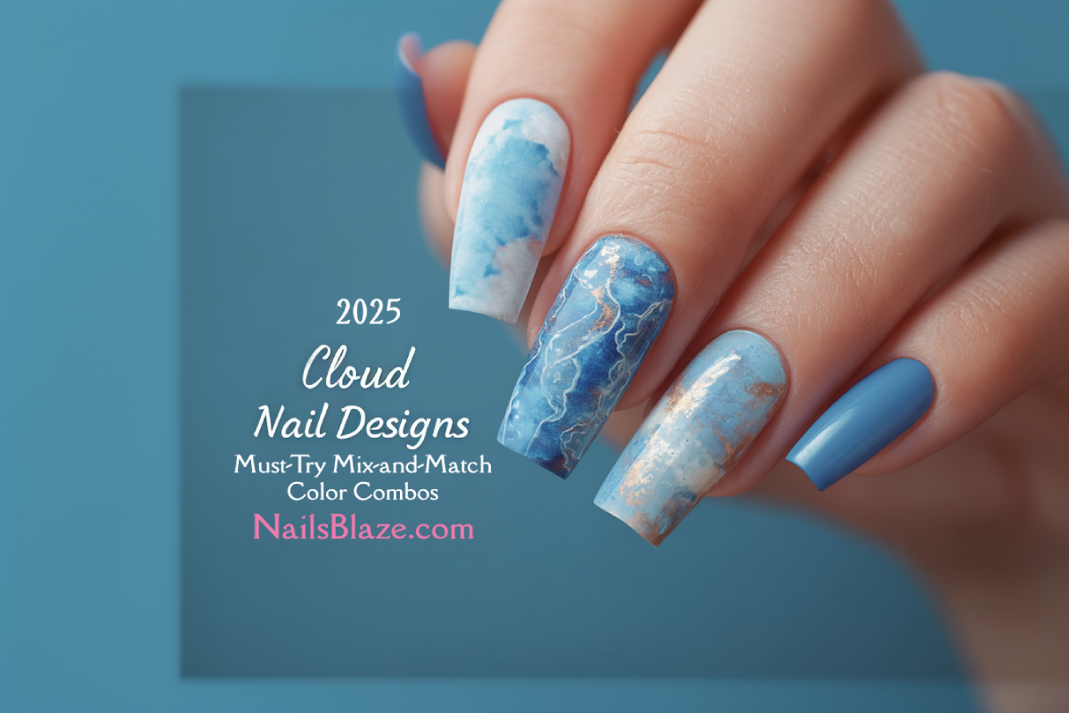 Cloud Nail Designs: Must-Try Mix-and-Match Color Combos 2025