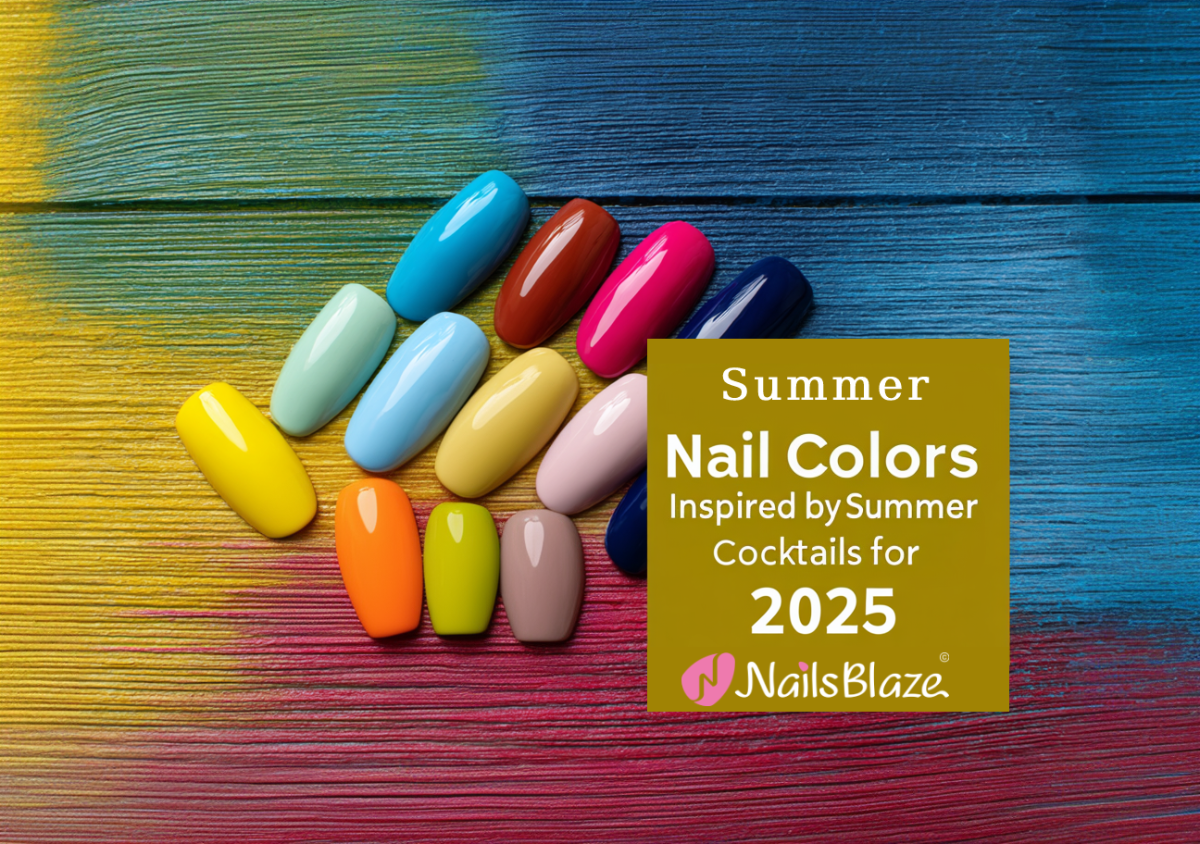 Summer Nail Colors Inspired by Summer Cocktails for 2025