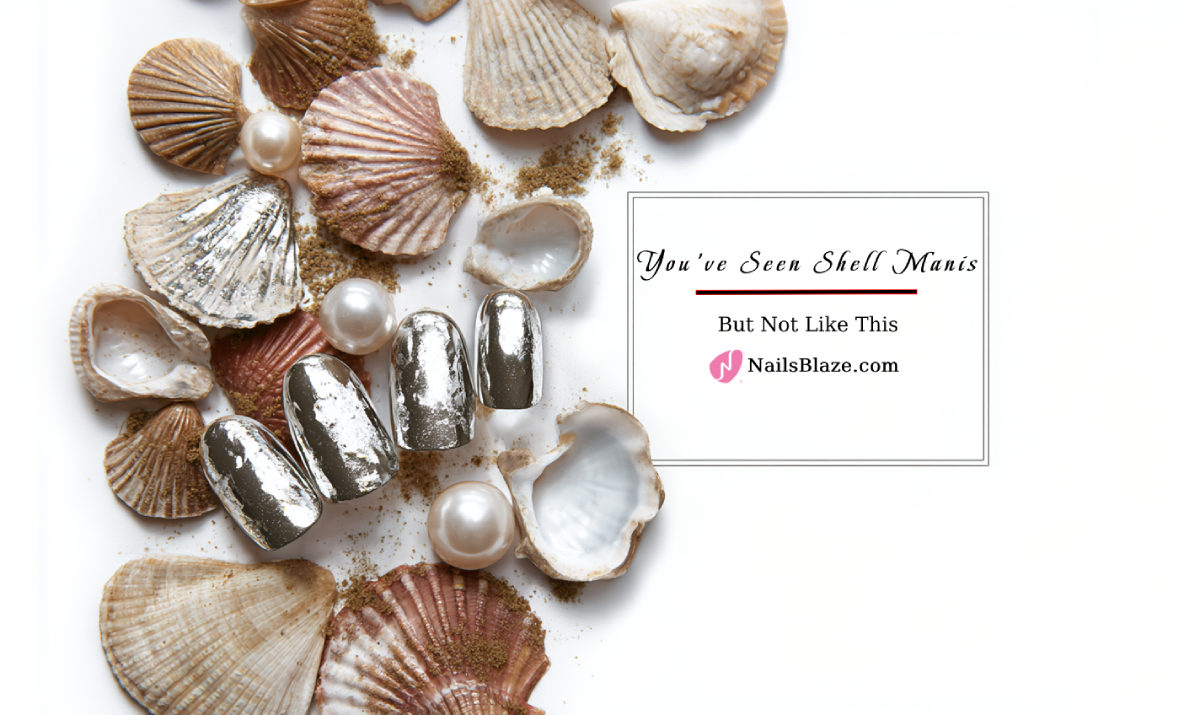 You’ve Seen Shell Manis—But Not Like This: Chrome & Pearls Reimagined