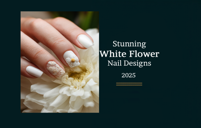 12 Stunning White Flower Nail Designs to Try in 2025